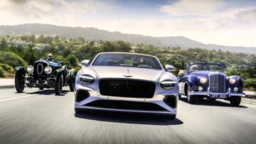 Bentleys antigos e novos enfeitam a Monterey Car Week