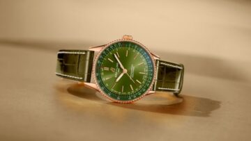 Edição exclusiva Breitling em ouro 18K, com design icônico para os amantes de relógios