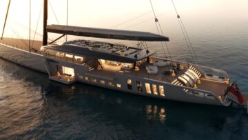 Veleiro de luxo SKY com o mastro mais alto do mundo redefine a experiência dos superiates