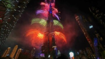 Réveillon de destinos globais icônicos e celebrações do Ano Novo em raros momentos