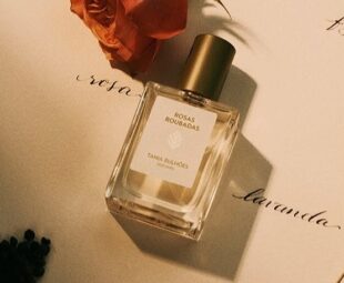 perfume feminino sofisticado Rosas Roubadas Tania Bulhões fragrância floral com rosa centifólia e âmbar