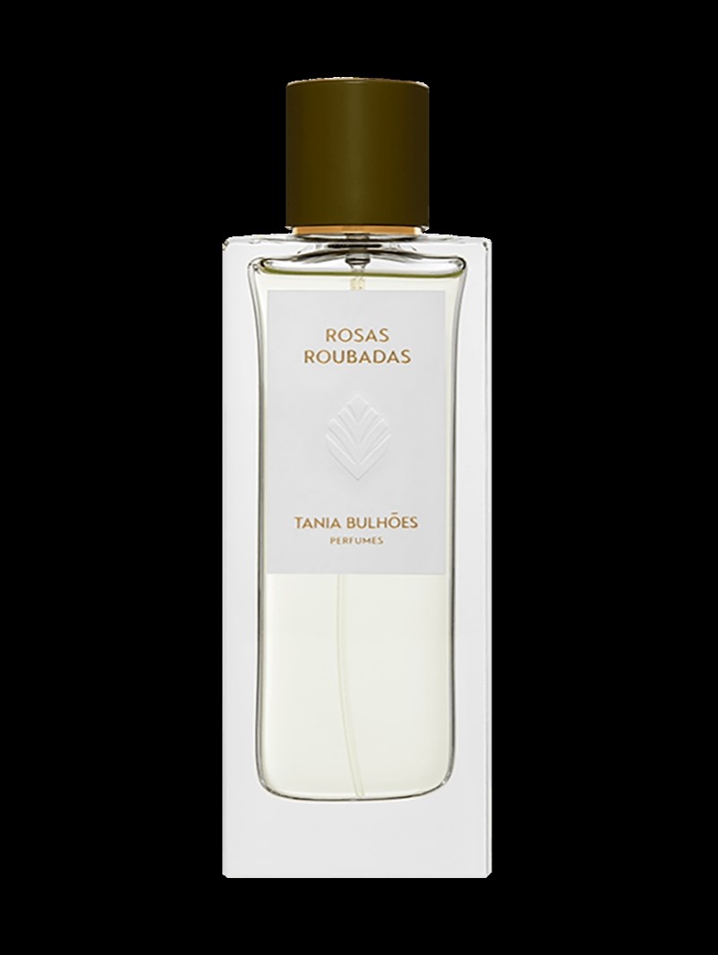 perfume feminino sofisticado Rosas Roubadas Tania Bulhões fragrância floral com rosa centifólia e âmbar