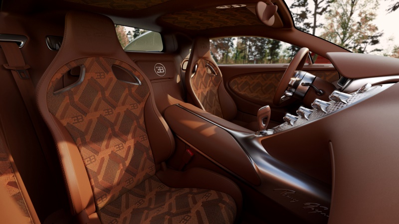 interior Bugatti FKP Hommage personalização Programme Solitaire acabamento luxo exclusivo