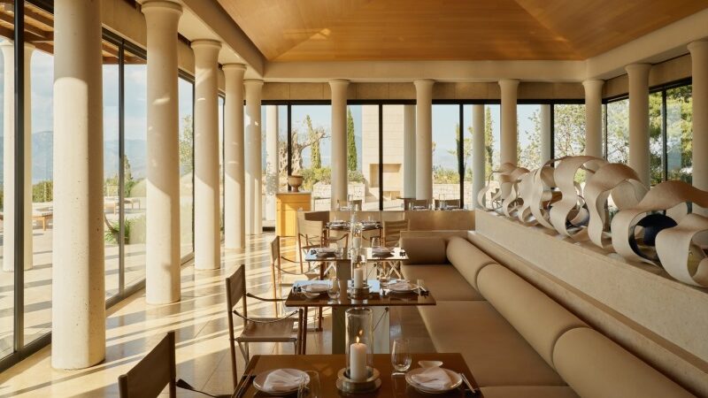 Restaurante Akari no Amanzoe com culinária japonesa