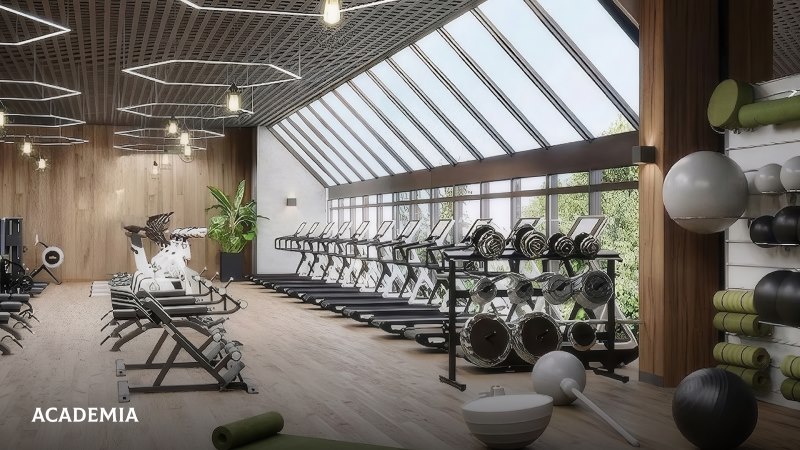 Academia do Galacticos House com estrutura inspirada em centros de treinamento internacionais