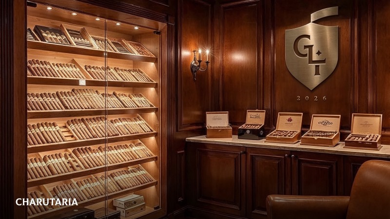 Charutaria do Galacticos House com ambiente sofisticado