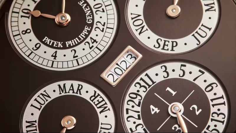 Movimento calibre 300 GS AL Patek Philippe com complicações