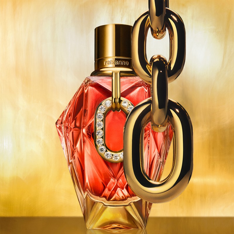 perfume feminino Rabanne Pure Diamonds fragrância sofisticada floral frutada de luxo