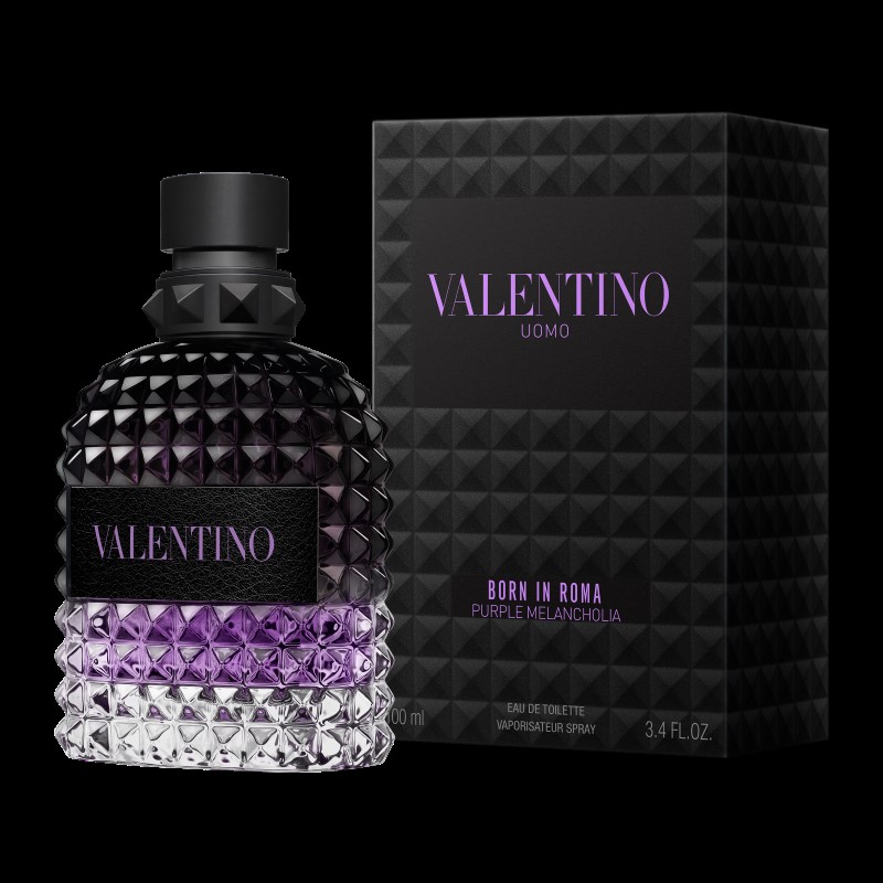 fragrância masculina Valentino perfume sofisticado amadeirado âmbar