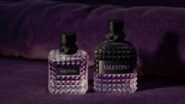 perfume de luxo Valentino Born in Roma Purple Melancholia frasco roxo