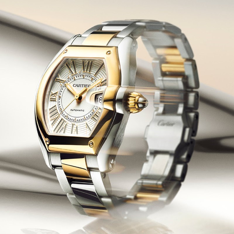 Cartier Roadster em perspectiva angular