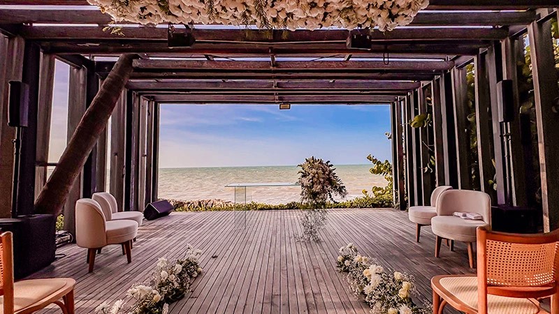 Espaço para casamento na praia no Carmel Taíba Exclusive Resort no Ceará