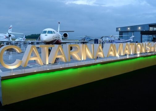 Entrada do Catarina Aviation Show 2026 no São Paulo Catarina Aeroporto Executivo Internacional