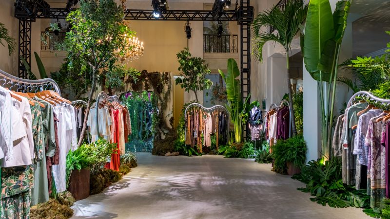 Experiência imersiva no varejo de moda criada para Animale e Animale Jeans em Copacabana