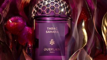 Guerlain Tabac Sahara perfume feminino com framboesa e âmbar gris da Absolus Allegoria