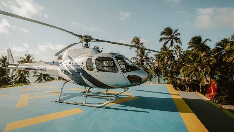 Heliponto do Carmel Taíba com experiência exclusiva de passeio de helicóptero
