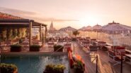 La Dolce Vitae, rooftop de luxo do Majestic Hotel & Spa Barcelona com vista panorâmica de Barcelona