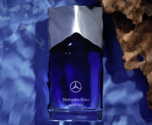 perfume masculino de luxo Mercedes Benz Deep Sea fragrância premium com notas marinhas e alta sofisticação
