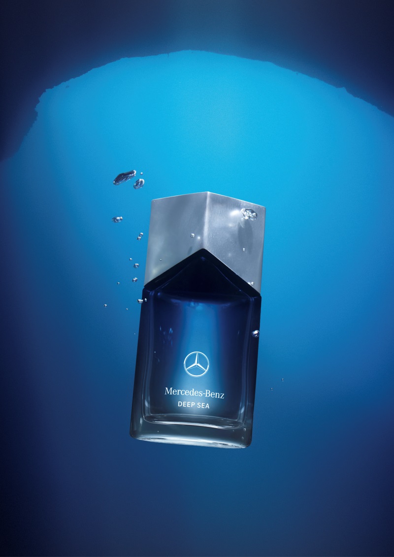 notas marinhas perfume masculino algas lavandin fragrancia premium Mercedes Benz