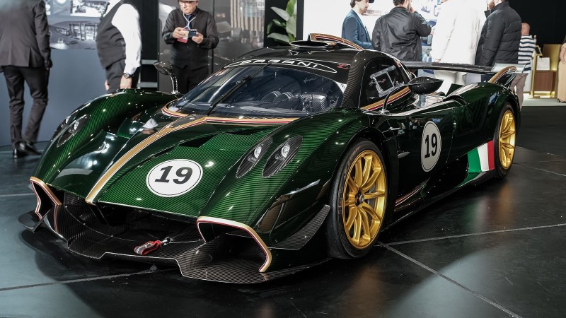 Pagani durante o Catarina Aviation Show 2026