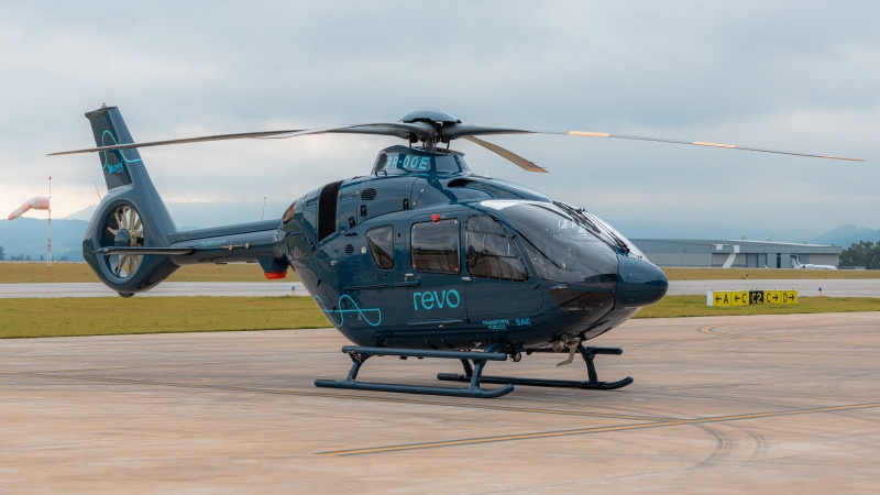 Helicópteros da Revo no Catarina Aviation Show 2026