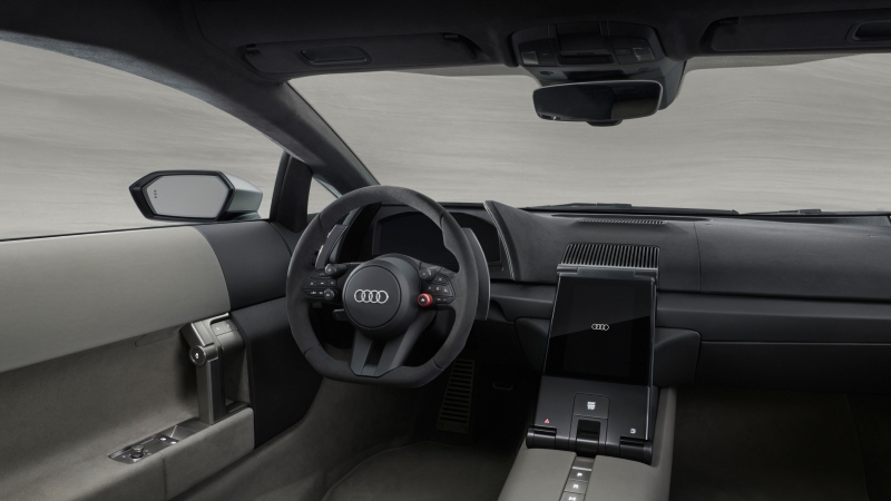 Cockpit do Audi Nuvolari 1 reúne acabamento premium tecnologia e desempenho