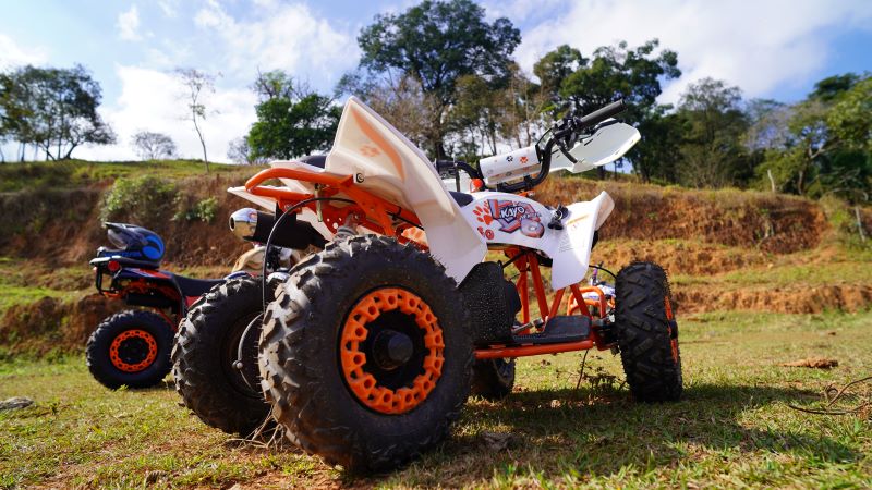 Kayo A50 quadriciclo infantil da Ventura desenvolvido para introdução segura ao off road