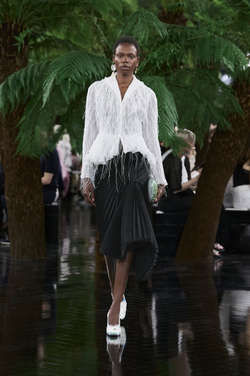 Look da coleção Dior Haute Couture Outono Inverno 2026 2027 apresentado em Paris