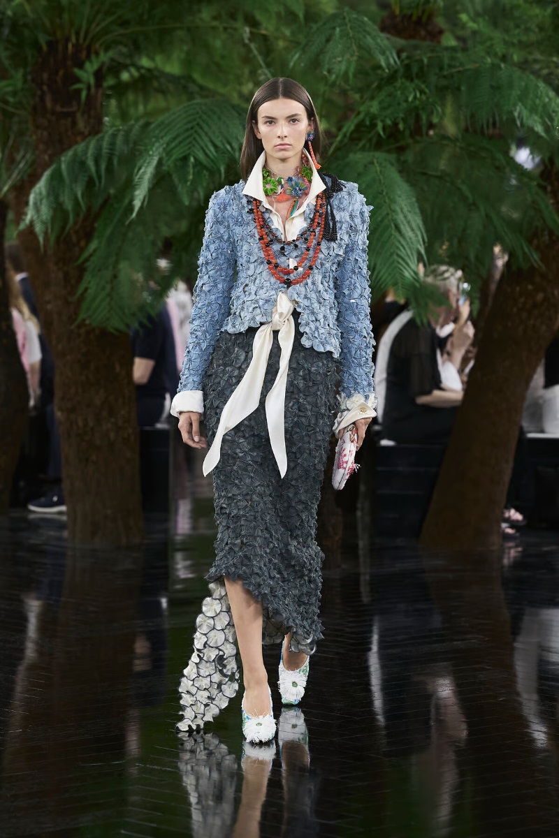 Look Dior Haute Couture apresentado na coleção Outono Inverno 2026 2027