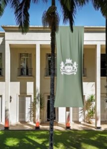 Fachada principal de entrada da 212 Mansion em São Paulo