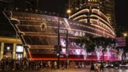 Louis Vuitton em Xangai em espaço identificado como De Louis