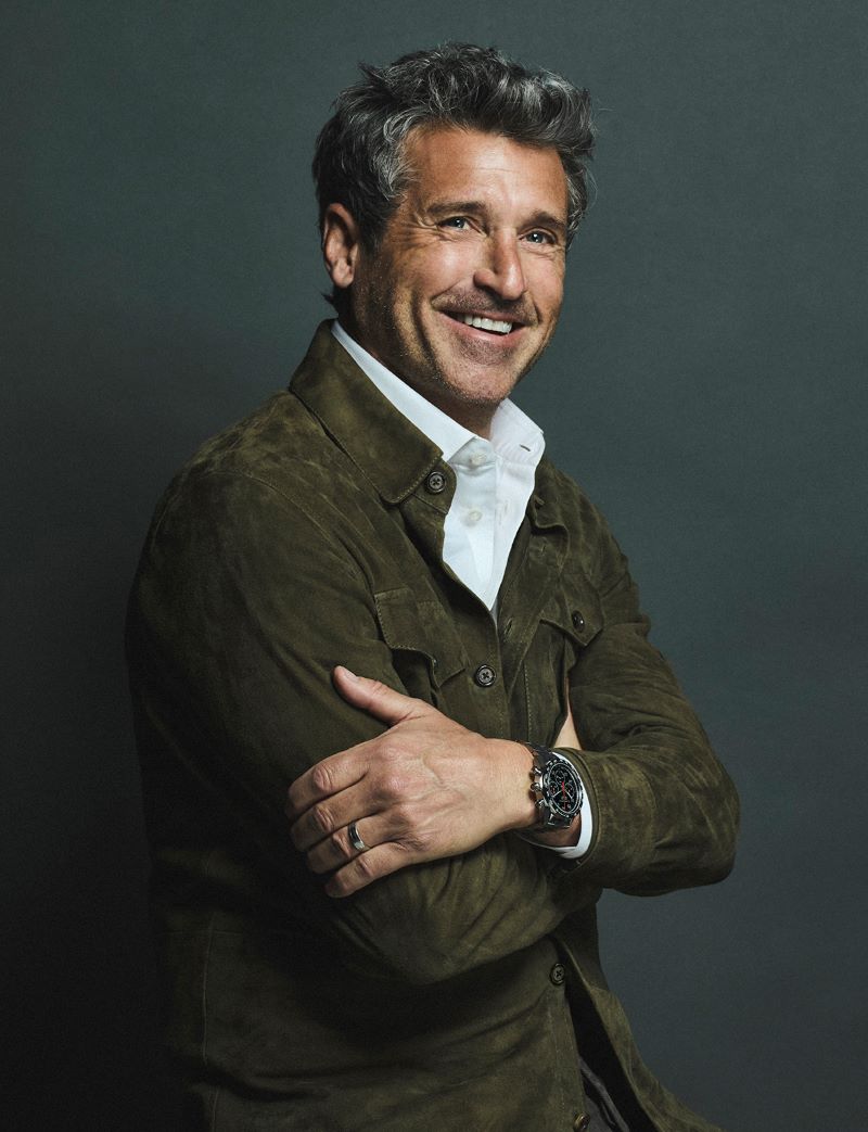 Patrick Dempsey, embaixador da TAG Heuer, ligado ao universo Carrera e ao automobilismo