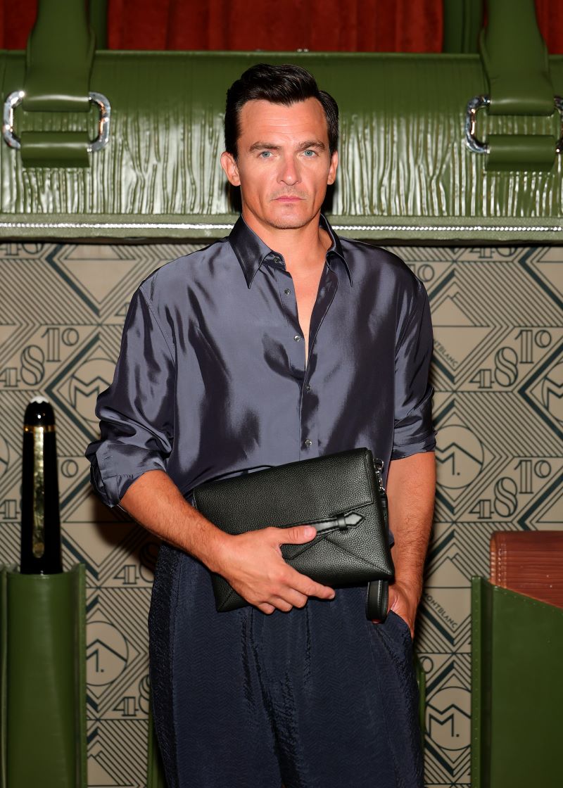Rupert Friend na celebração da Montblanc em Nova York