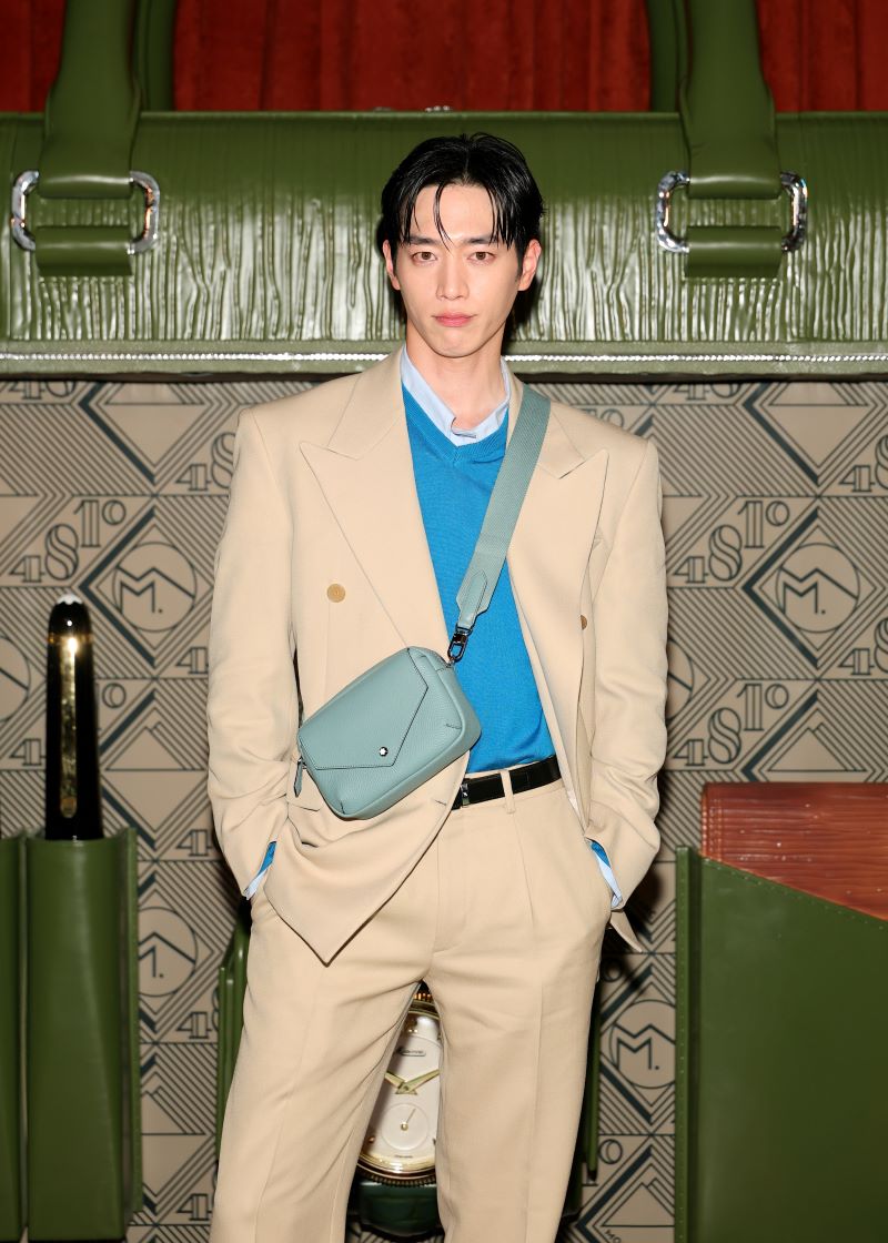 Seo Kingjun na celebração da Montblanc em Nova York