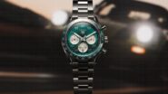 TAG Heuer Carrera Chronograph Sport CDB2112 com mostrador verde