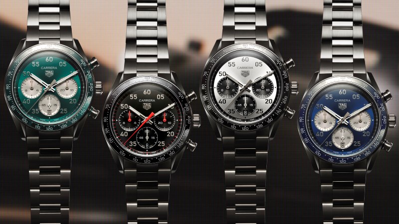 TAG Heuer Carrera Chronograph Sport em quatro modelos