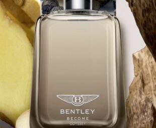 Frasco do perfume Bentley Become Odyssey visto de frente