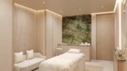 Sala de tratamento do Dior Spa Copacabana Palace