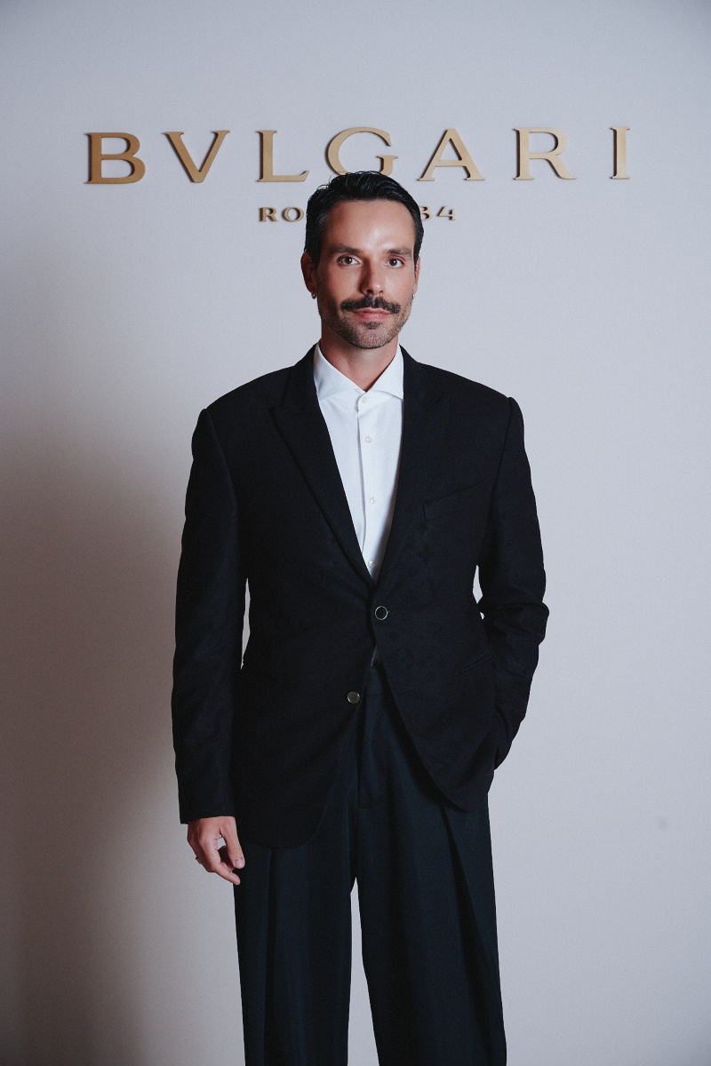 Murilo Lazzari, Country Director da Bvlgari no Brasil, no evento da Pinacoteca de São Paulo