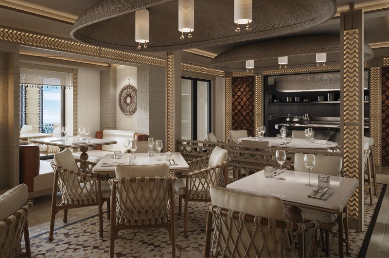 Restaurante Tamara a bordo do Norwegian Aura
