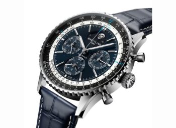 Breitling Navitimer B19 Chronograph 43 relógio suíço premium com calendário perpétuo e cronógrafo automático