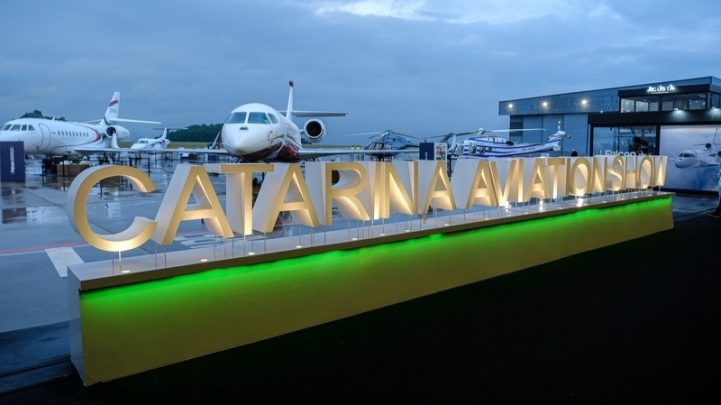 Entrada do Catarina Aviation Show 2026 no São Paulo Catarina Aeroporto Executivo Internacional