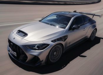 Mercedes-AMG CLE 646 Spezialanfertigung em alta velocidade em pista de testes