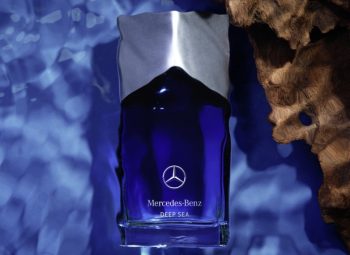 perfume masculino de luxo Mercedes Benz Deep Sea fragrância premium com notas marinhas e alta sofisticação