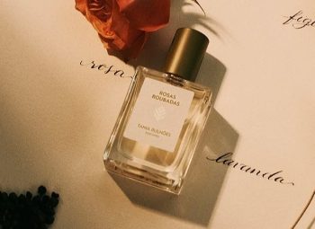 perfume feminino sofisticado Rosas Roubadas Tania Bulhões fragrância floral com rosa centifólia e âmbar