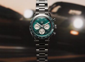 TAG Heuer Carrera Chronograph Sport CDB2112 com mostrador verde